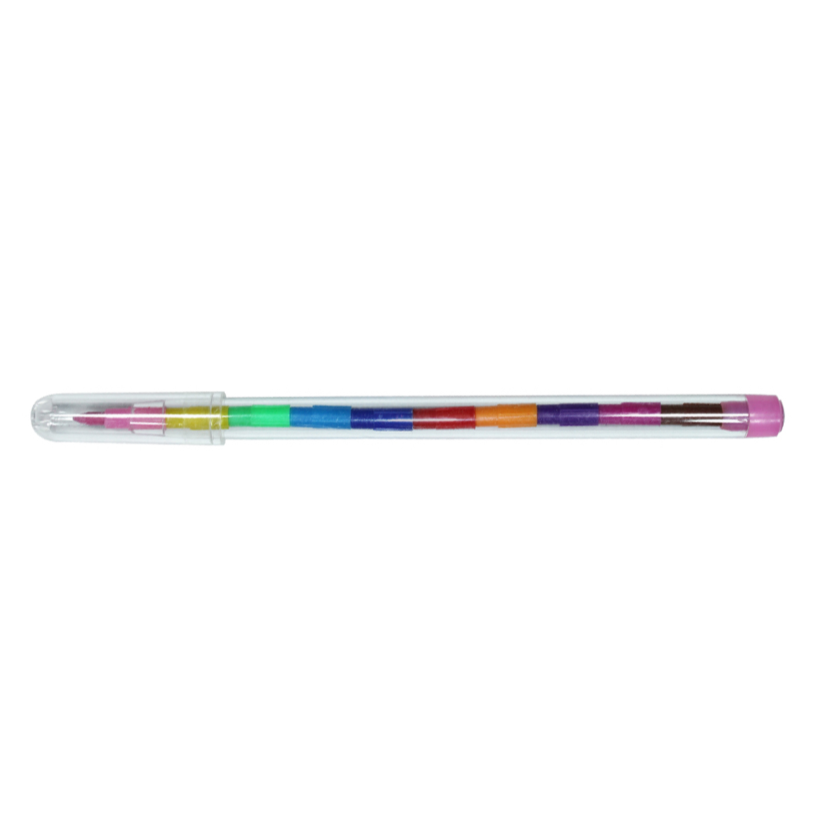 Clear Stackable Colored Pencil