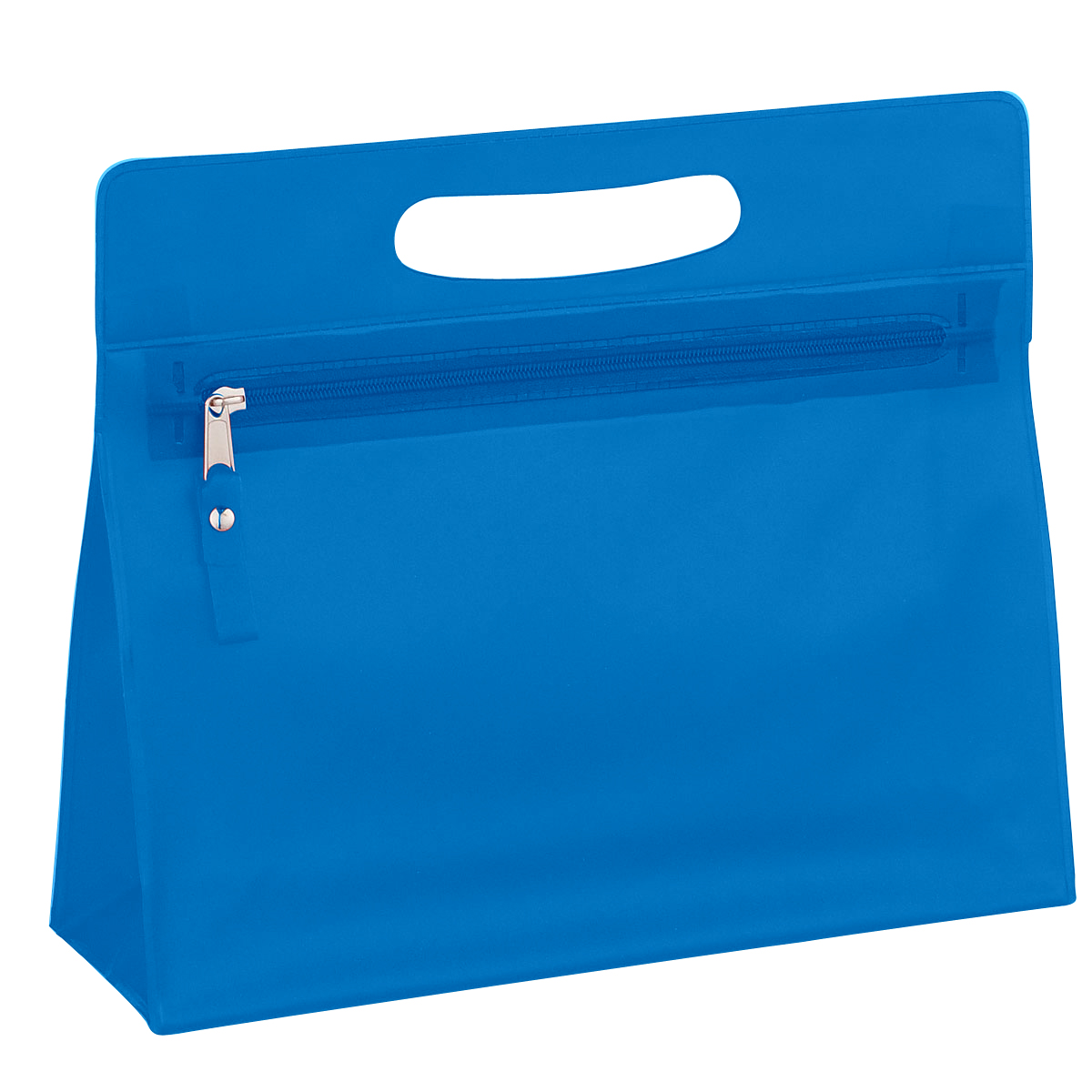 Translucent Blue Vanity Bag