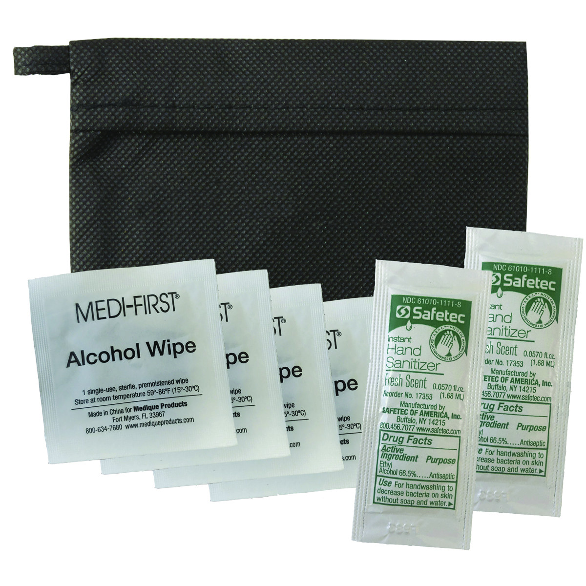 Black Quick Care Protect Sanitizer Kit 