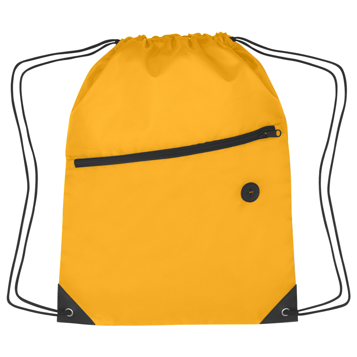 Athletic Gold Sports Pack With Front Zipper (13.5”W x 18”H)