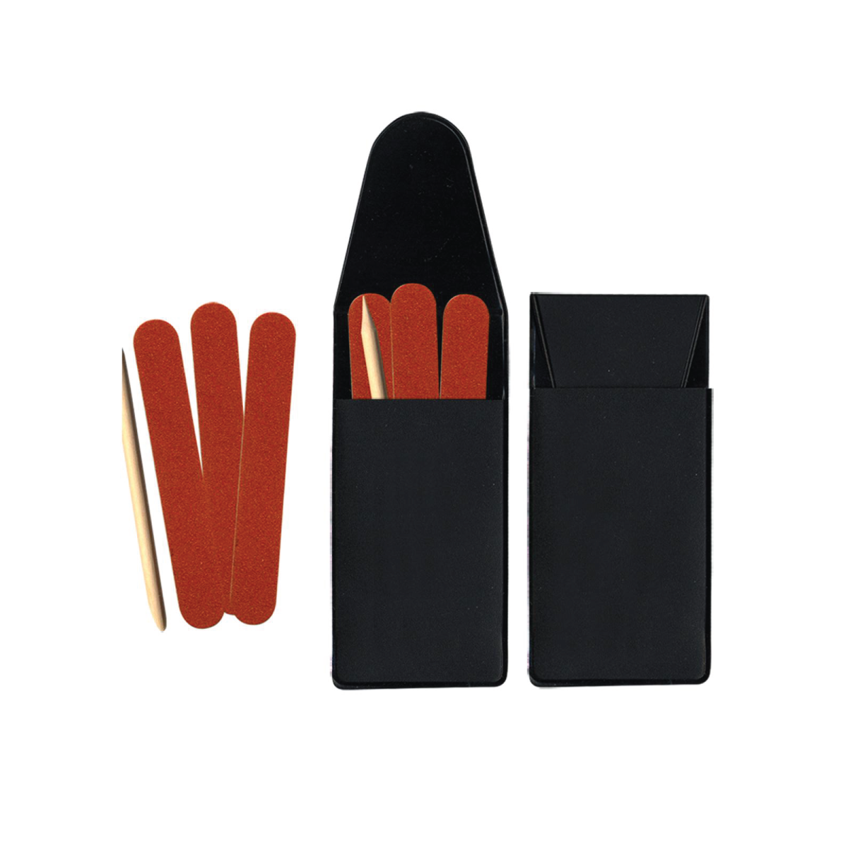 Black Pocket & Purse Nail File Kit