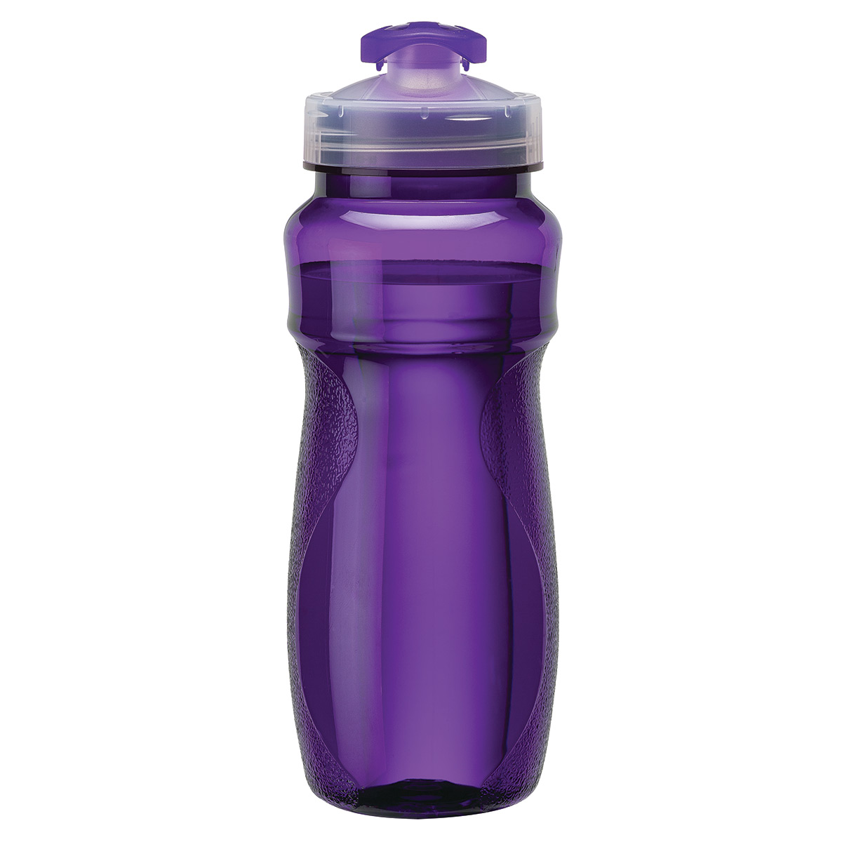 Purple PET Water Bottle (24 oz)