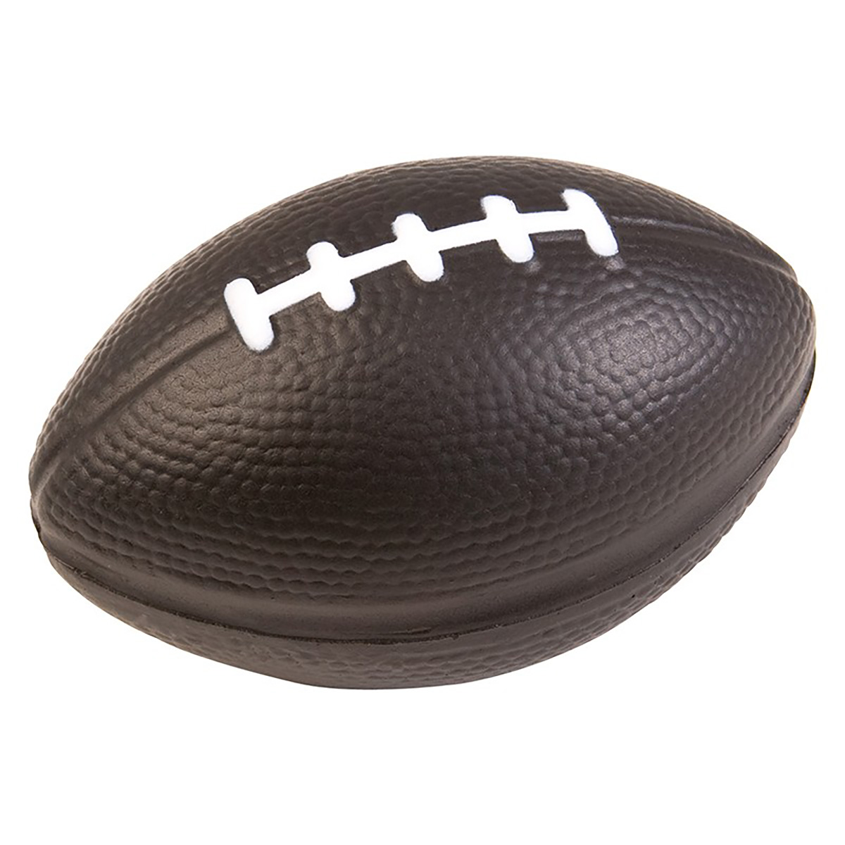 Black 3" Football Stress Reliever (Small) 