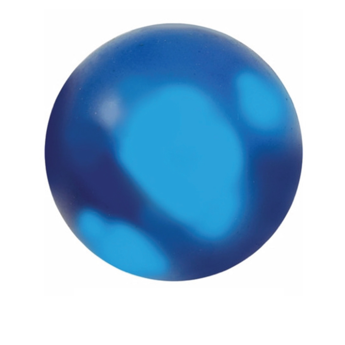 Blue-Light Blue Mood Smiley Face Stress Ball