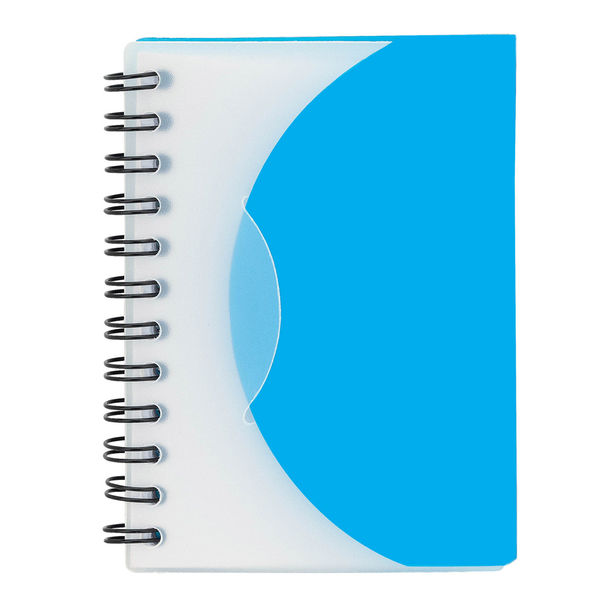 Black Mini Spiral Notebook