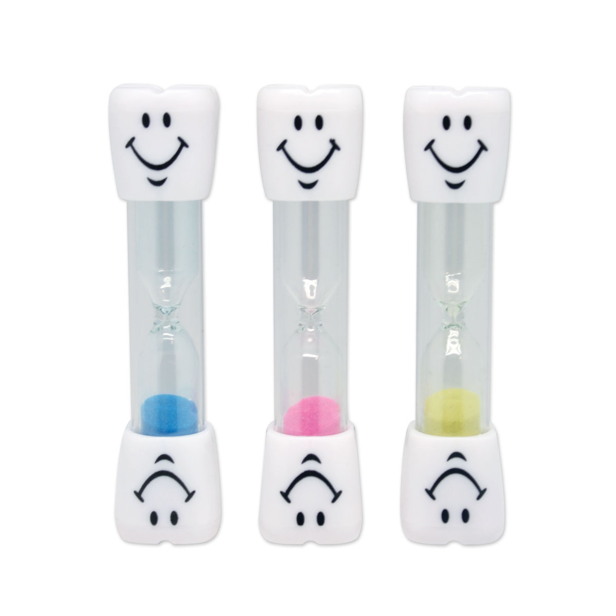Assorted 3 Minute Smile Brushing Sand Timer