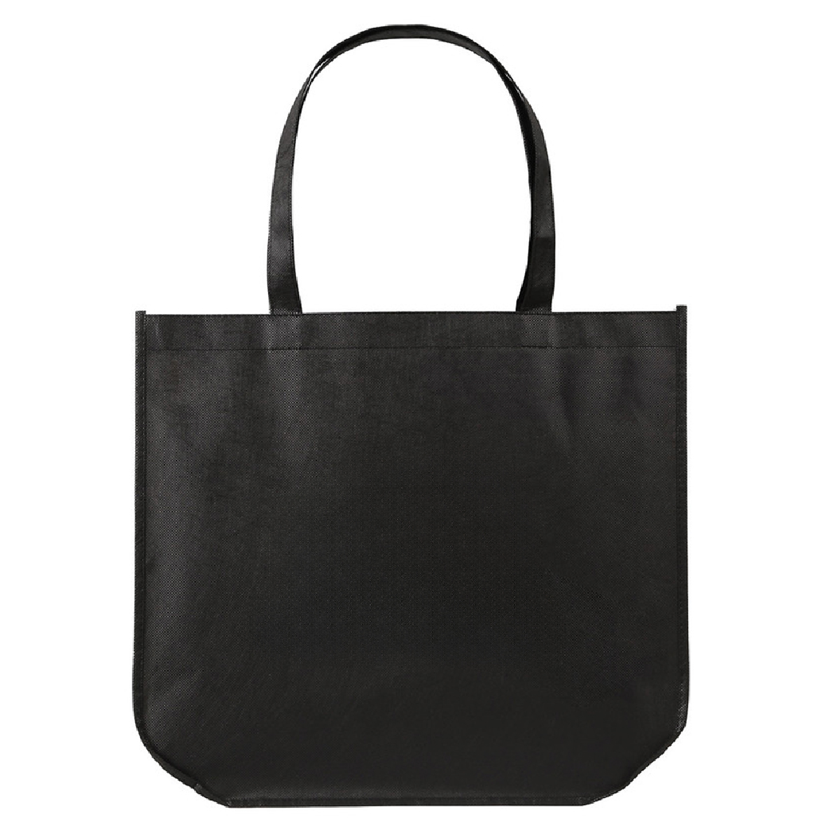 Black reGen RPET Non-Woven Extra Large Shopping Tote Bag                                                                                                                                                      