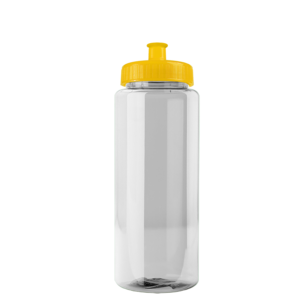 Clear The Guzzler Transparent Sports Bottle (32 oz)