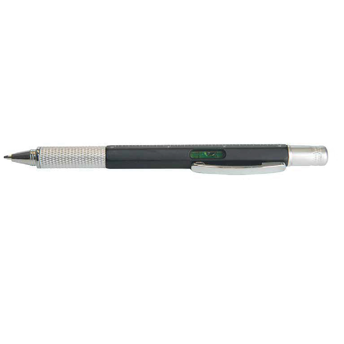 Black Multi Tool Pen with Level