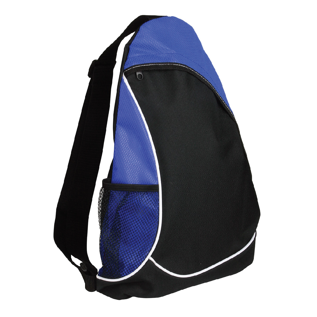 Blue Natural Curve Sling Backpack 