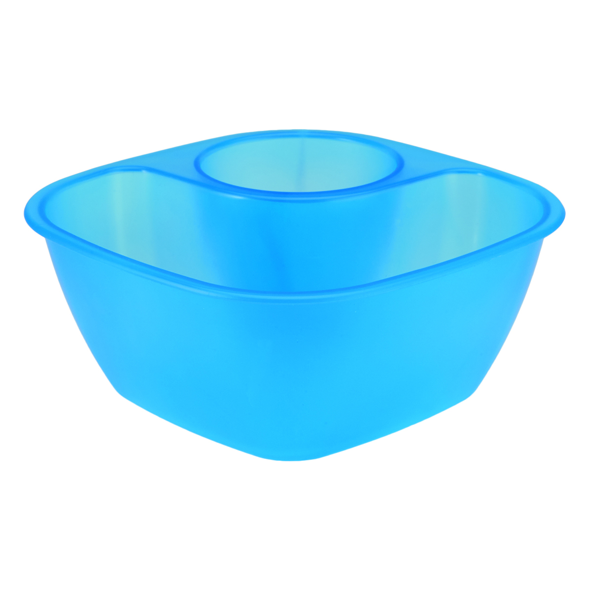 Translucent Blue Dip-It Snack Bowl