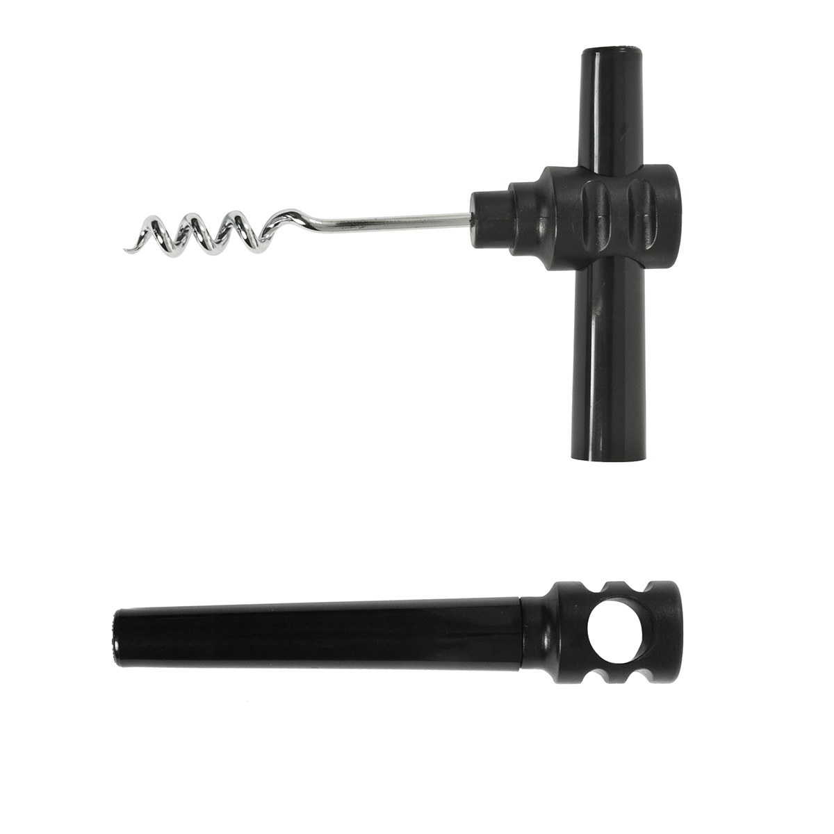 Black Pocket Corkscrew