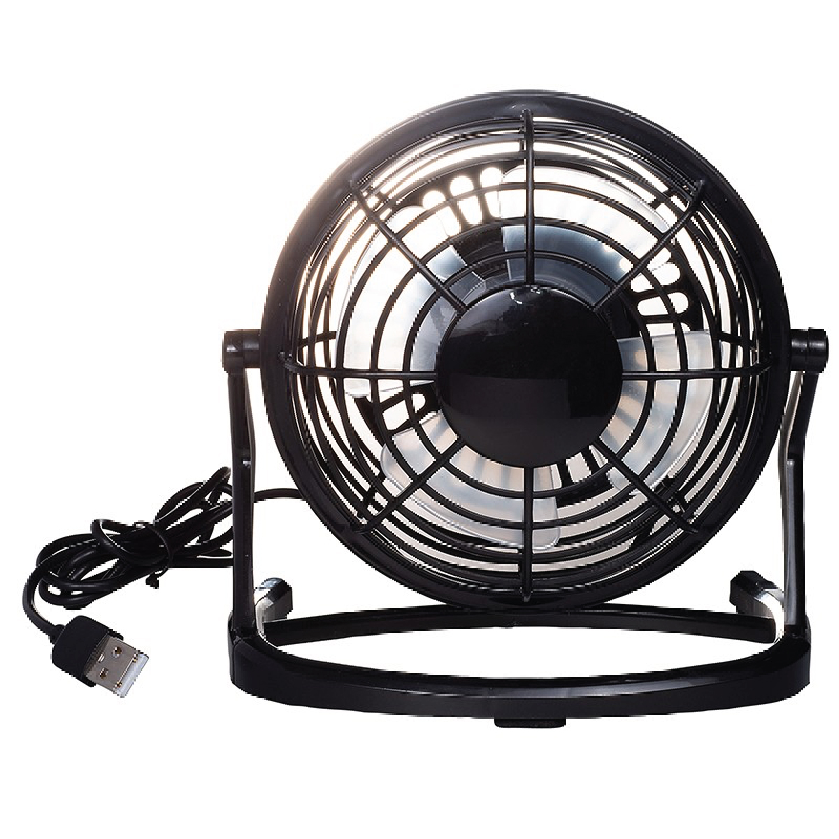 Black USB Powered Desk Fan