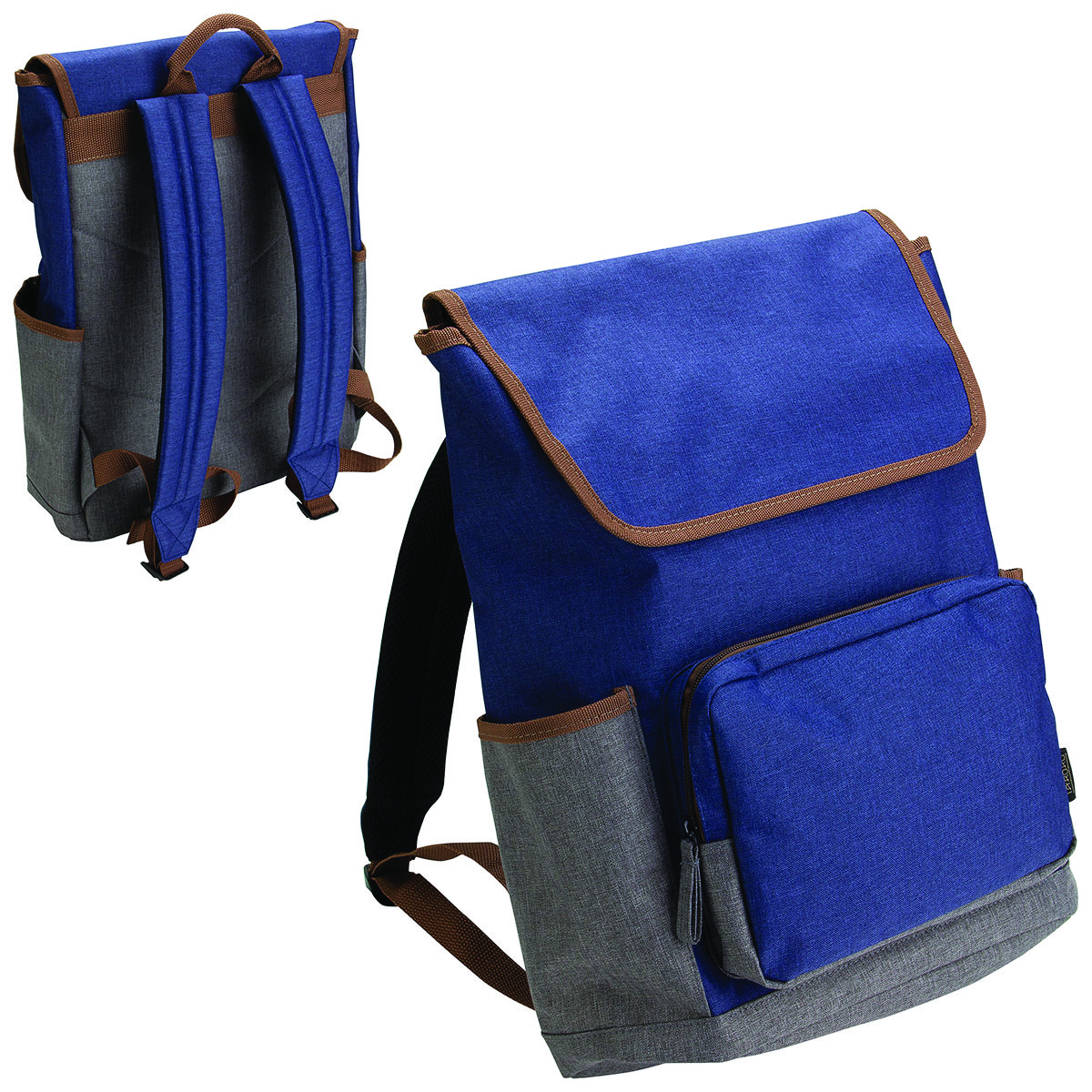 Navy Blue Republic Urban Backpack by Taroko