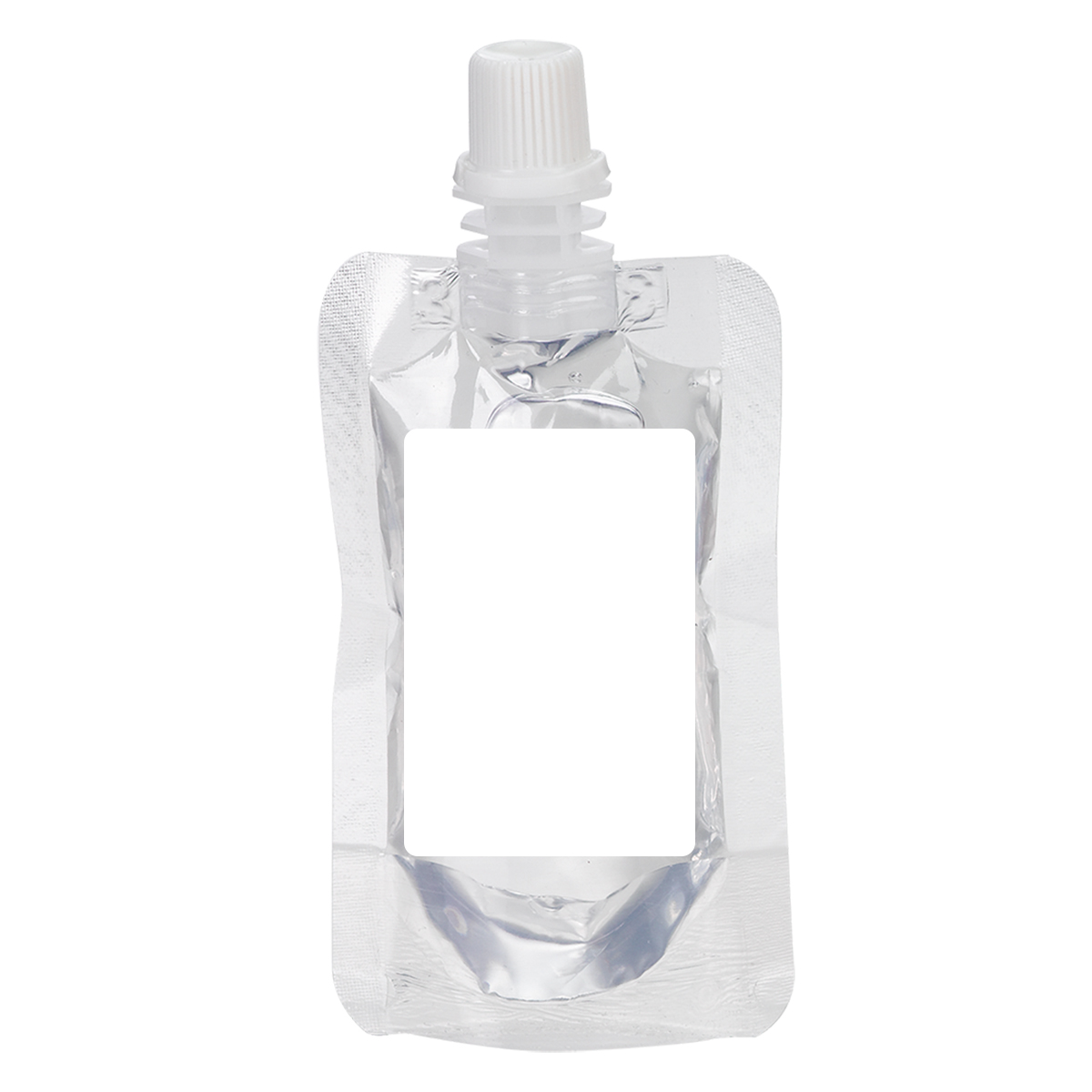 Unscented 1 oz. Squeeze Pouch Clear Sanitizer