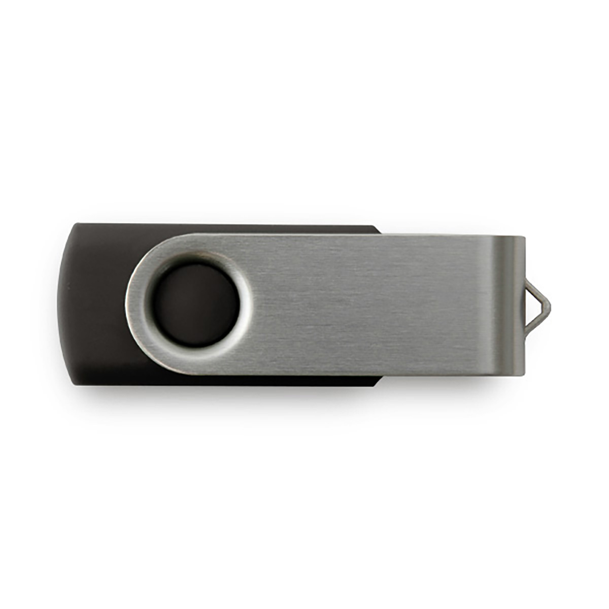 Black Northlake QuickShip Swivel USB Flash Drive - 8 GB 