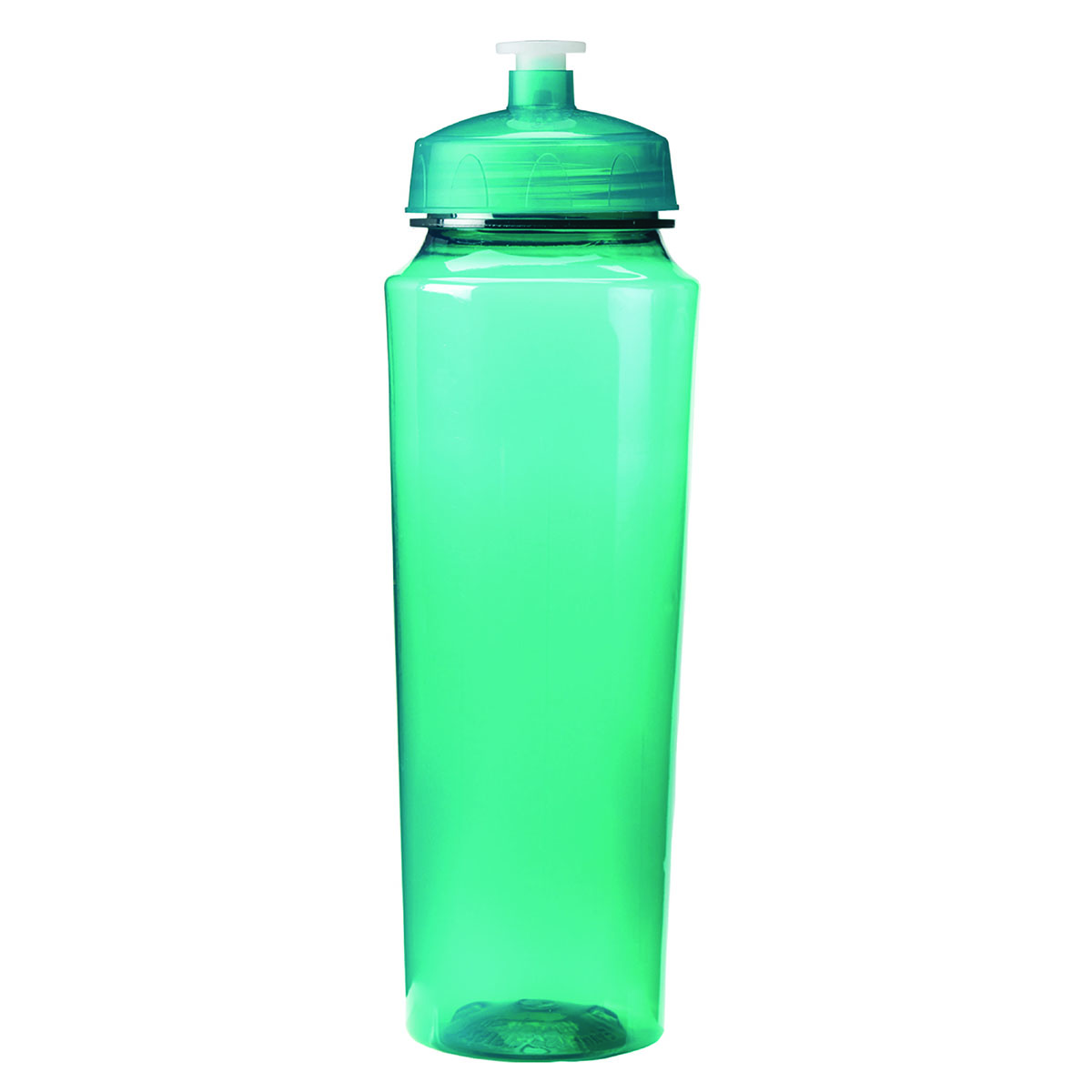 Translucent Aqua Blue PolySure Measure Bottle (24 oz)