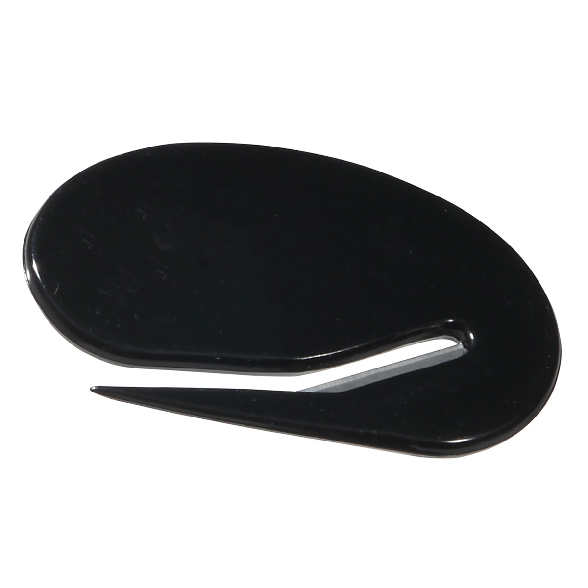 Black Oval Letter Opener