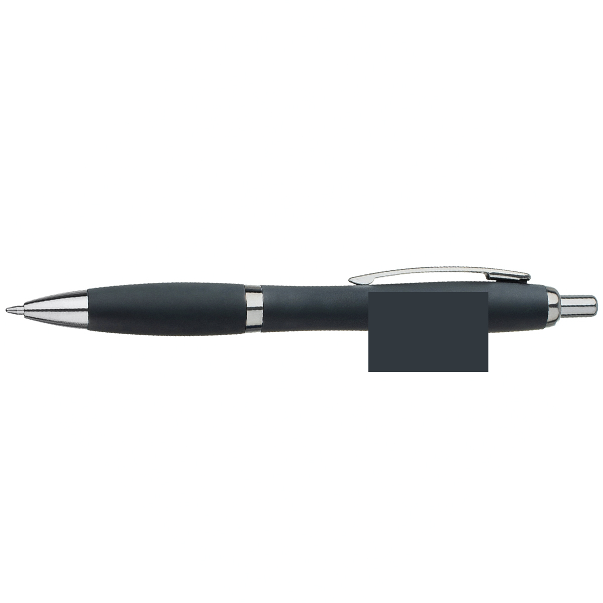 Black Basset Satin Touch Pen