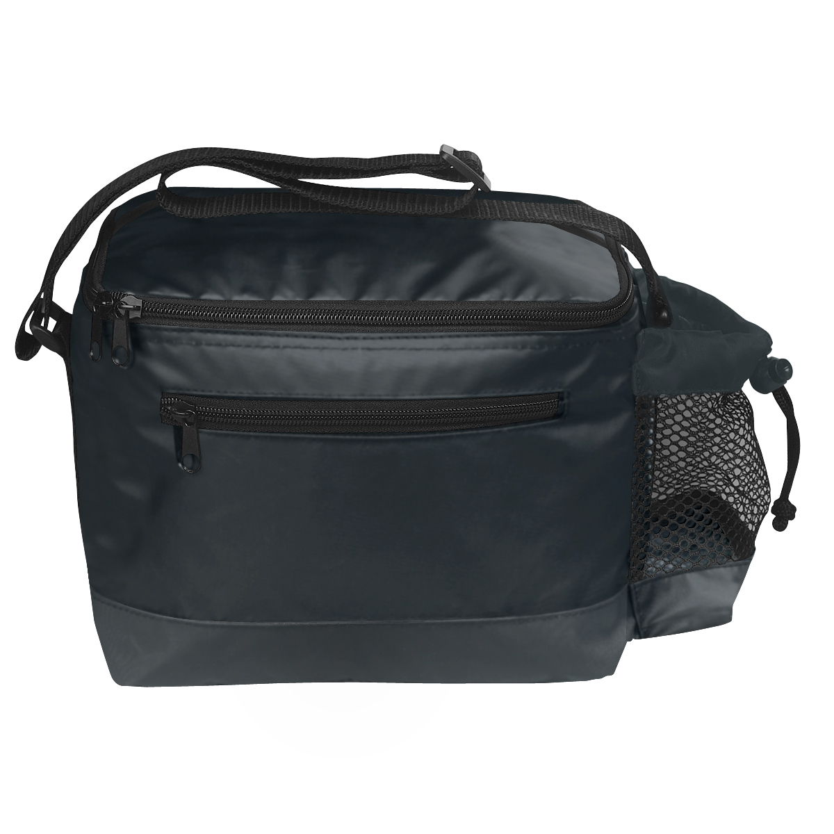 Black Six-Pack Kooler Bag (10"W x 6"D x 7"H)