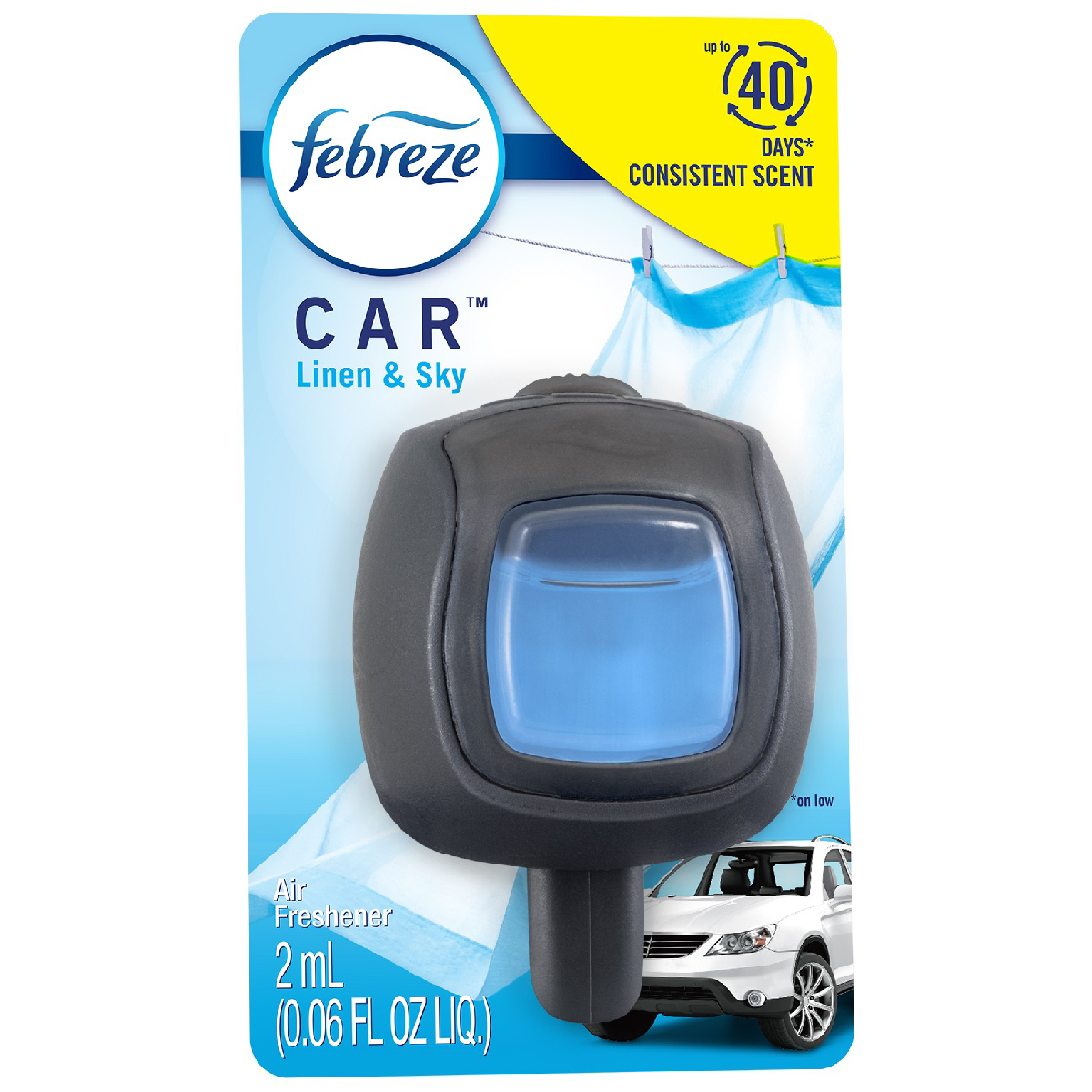 Grey Febreze® CAR™ Vent Clip