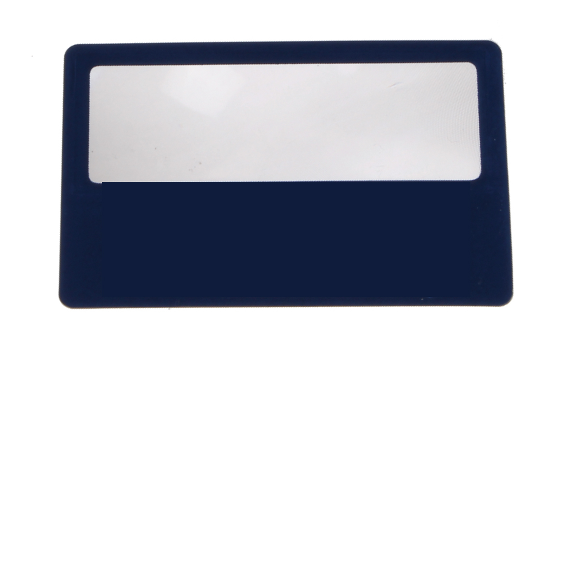 Blue Business Card Magnifier