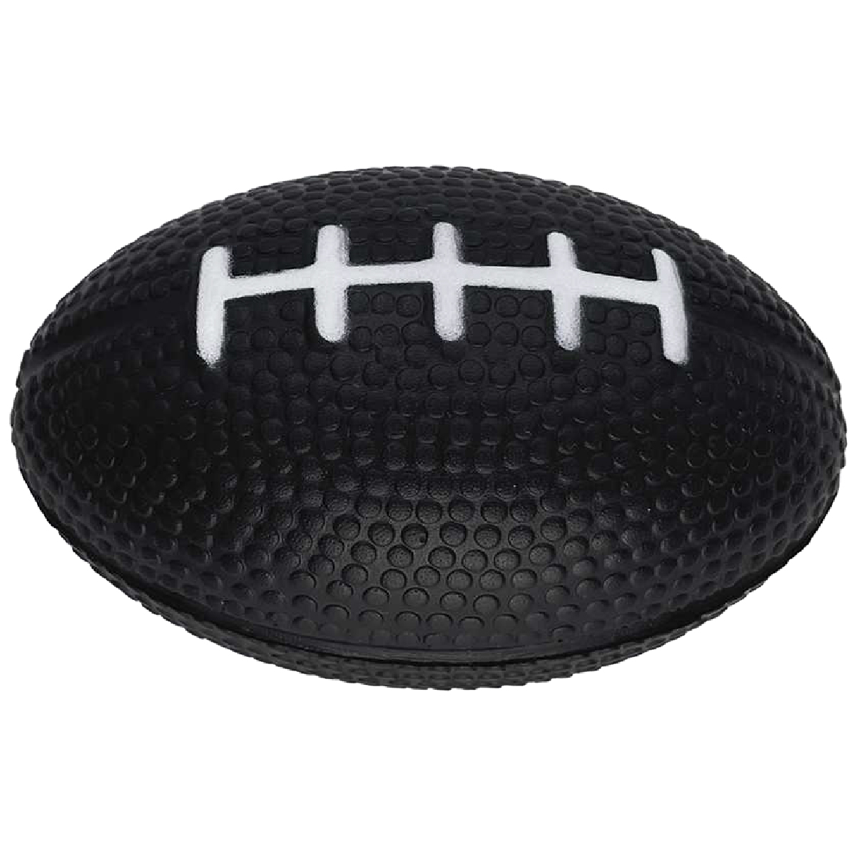 Black/White Small Foam Stress Reliever Football Colors