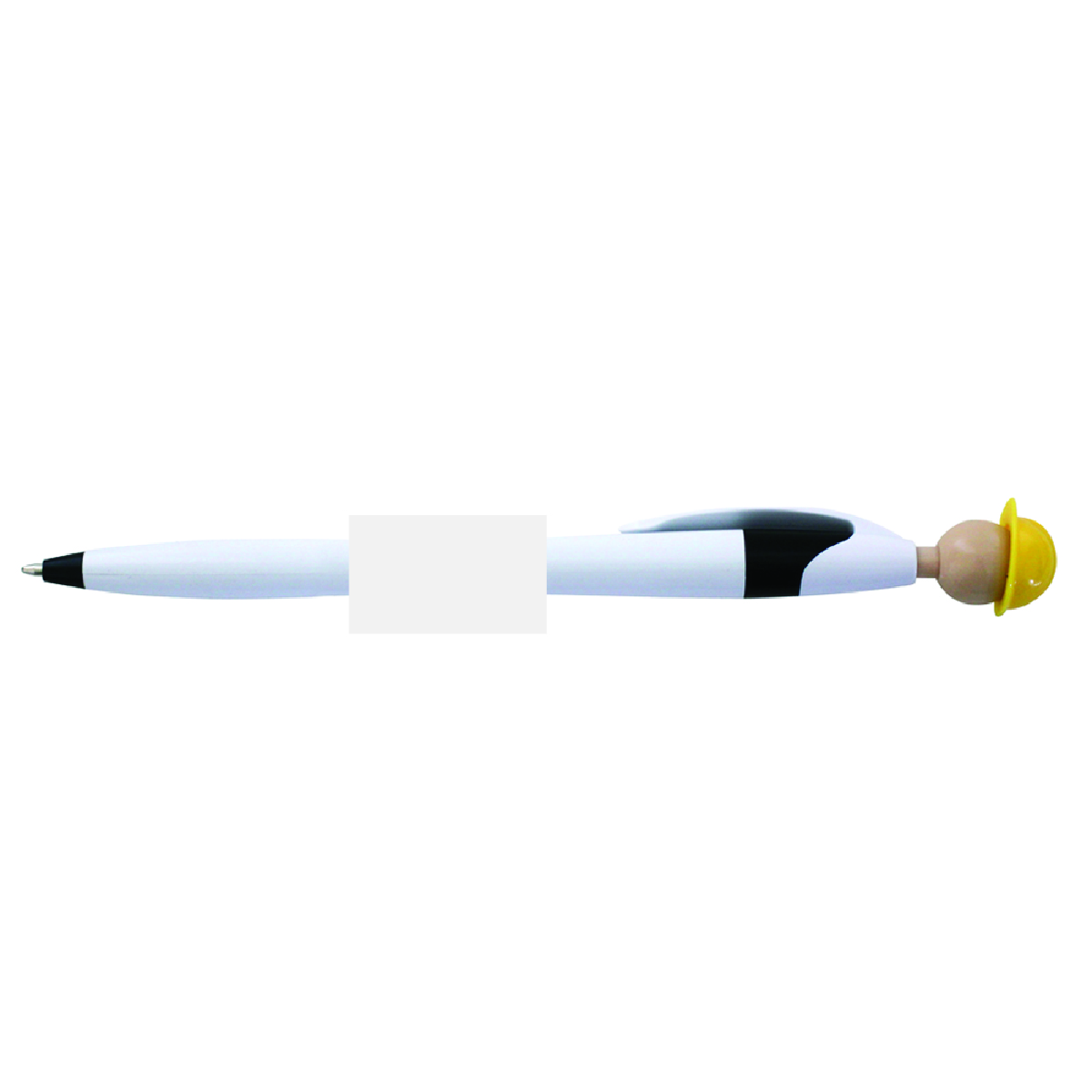 White Safety Smilez Pen