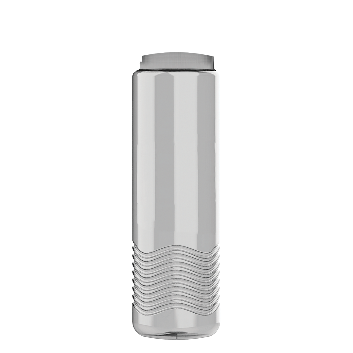 Clear Tritan Wave Bottle with Flip Top Lid - 24 oz