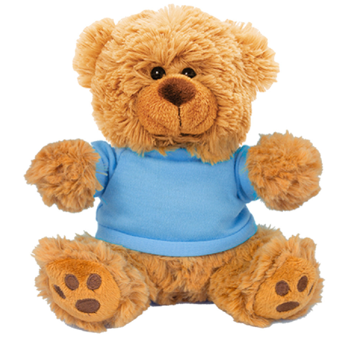 Baby Blue Ted T. Bear 6in Plush Teddy Bear