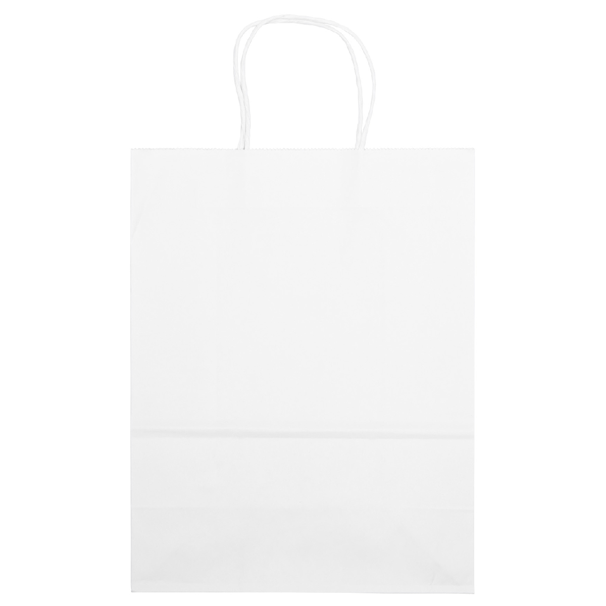 Flexo Ink 1 Color 1 Location Jenny White Kraft Paper Shoppers Bag