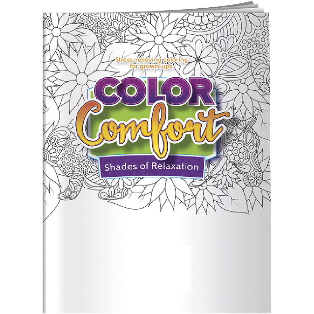 Screen Print 1 Color 1 Location Adult Coloring Book - Shades of Relaxation (Animals)