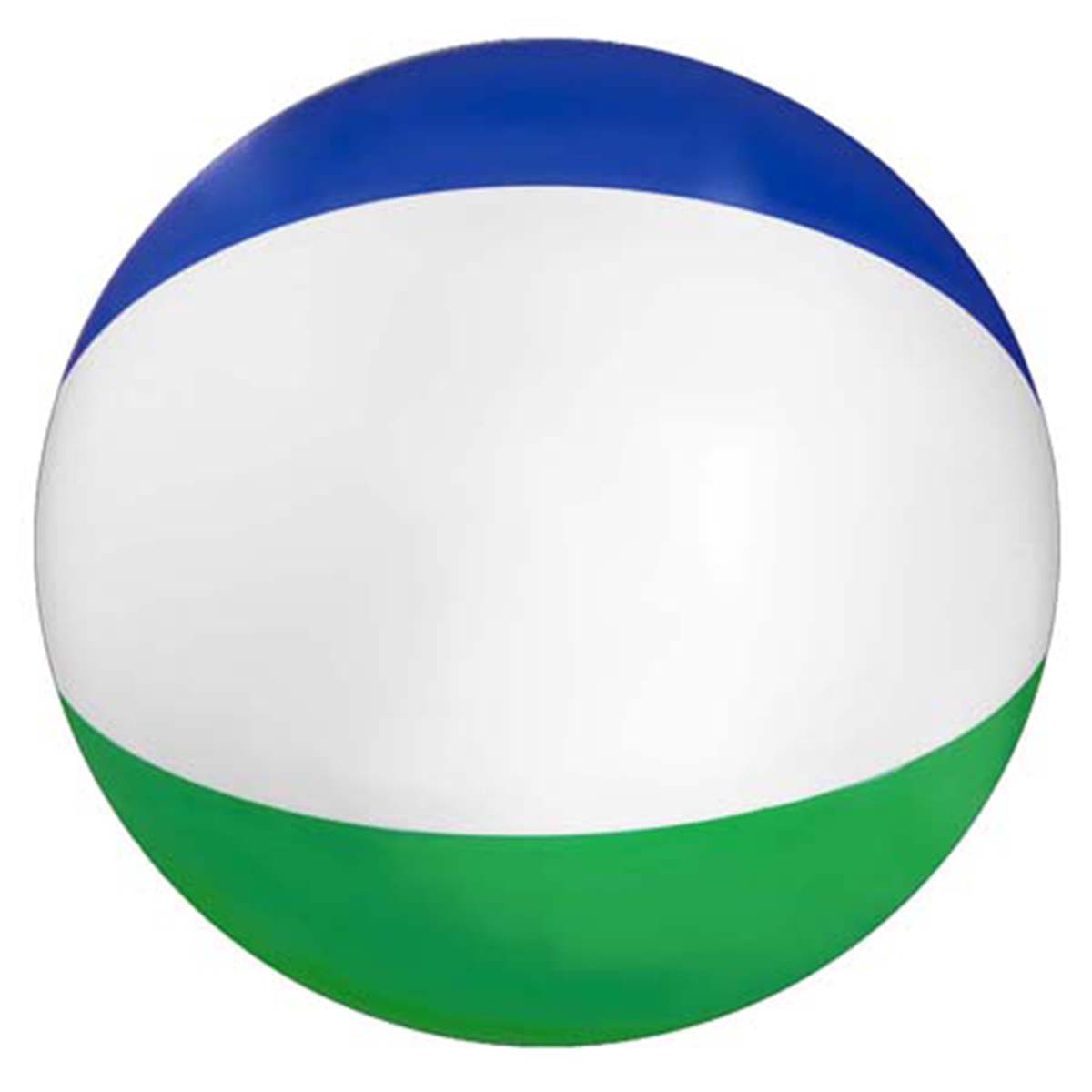 White Panel Mini Beach Balls (6")