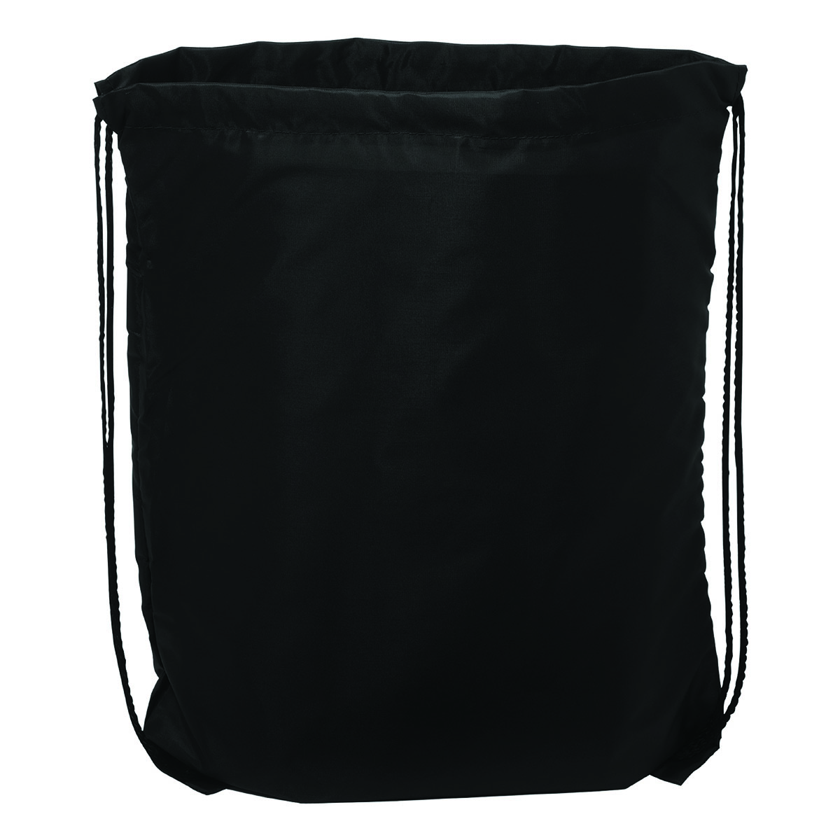 Black Cinch Up Backpack Bag