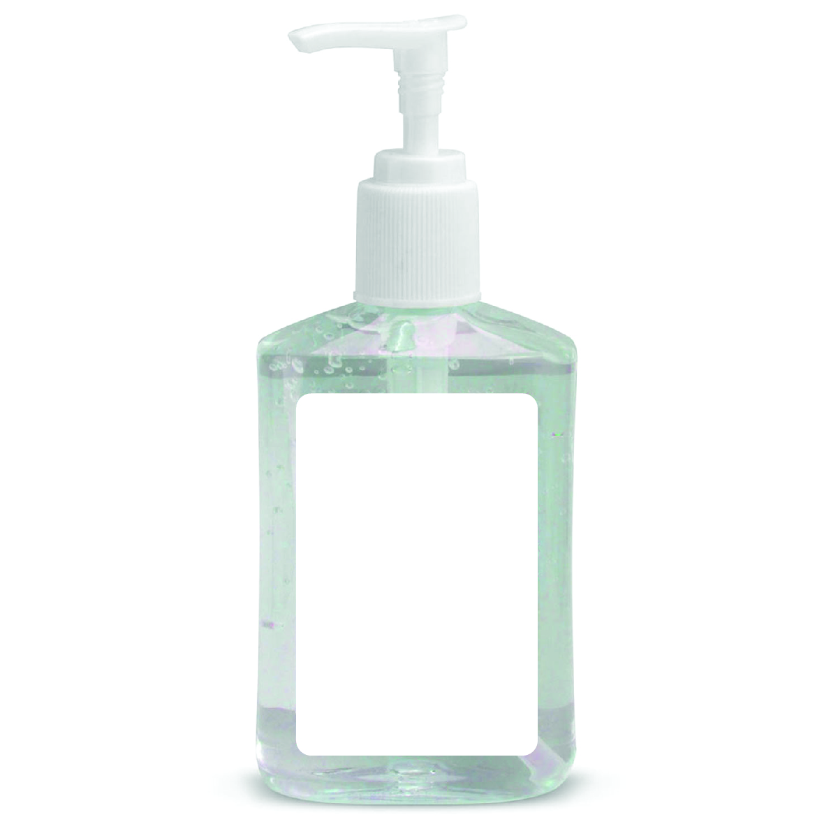 Clear Hand Sanitizer with Pump 8 oz