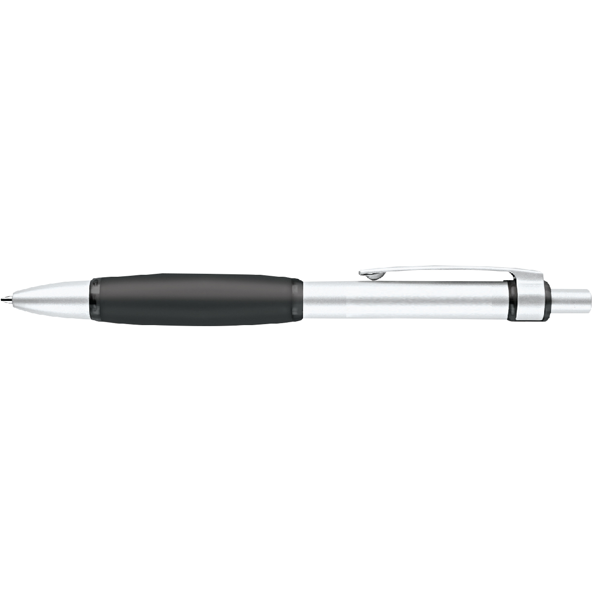 Black Click Action Aluminum Ballpoint Pen