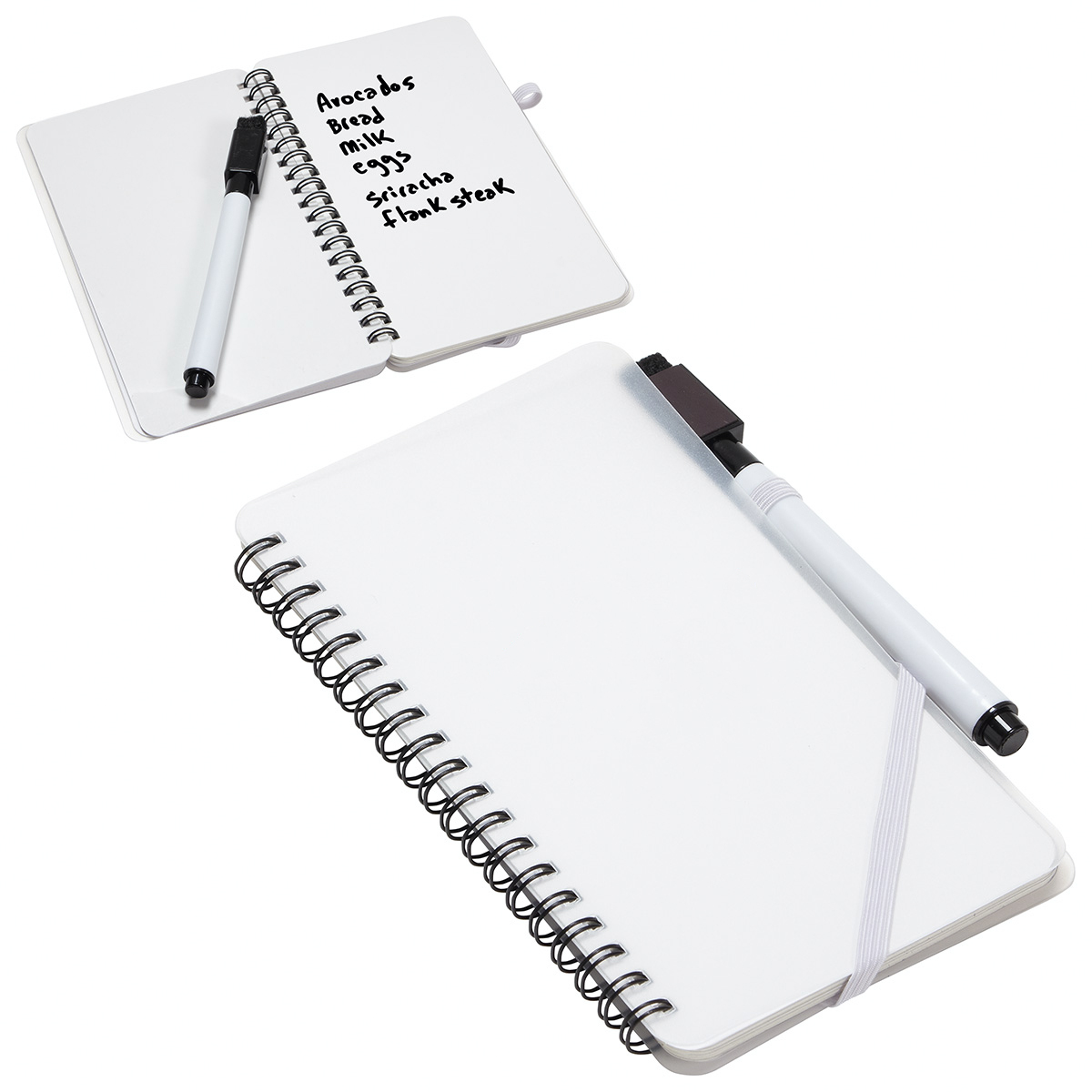 White Write + Wipe Erasable Jotter Notebook