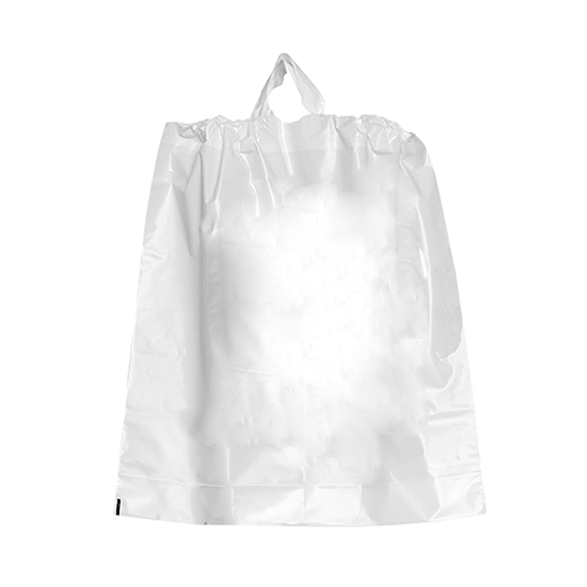 White Poly Draw Bag 18x20x4