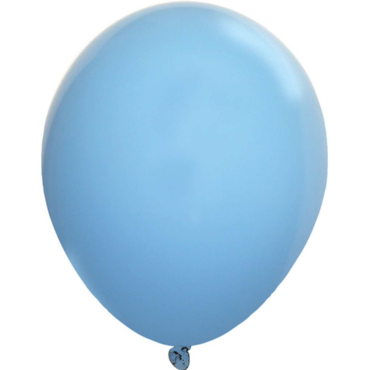Baby Blue 9" Standard Latex Balloons 