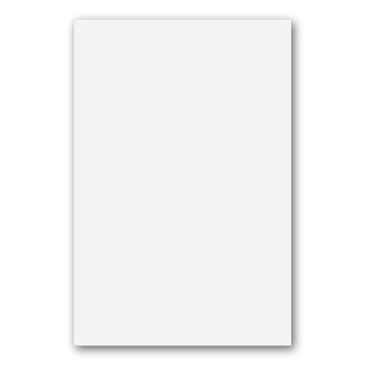 White Full Bleed Full Color Uncoated 25 Sheet Notepad (4"x6")