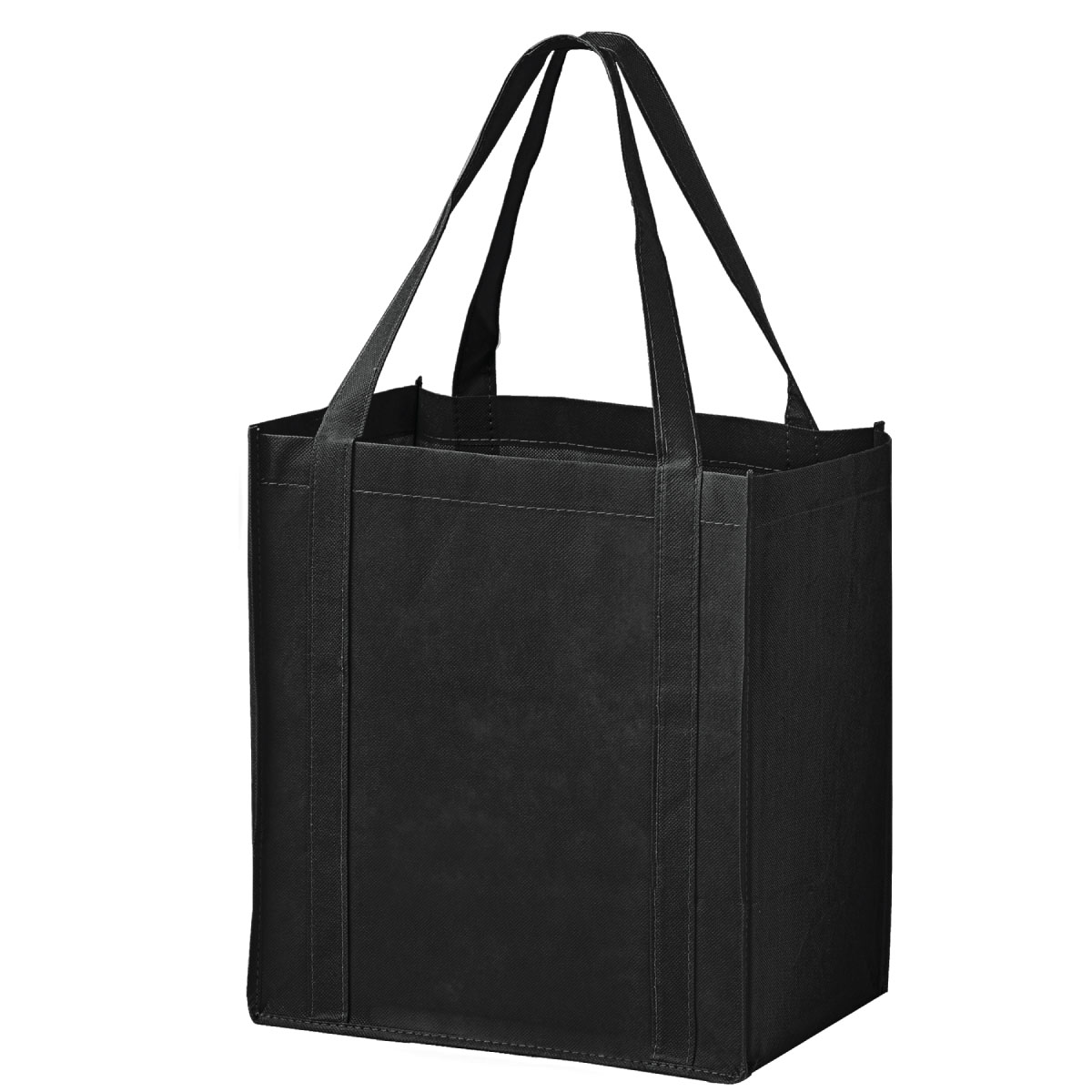 Black Recession Buster Grocery Bag (12”W x 8”G x 13”H) - Full Color