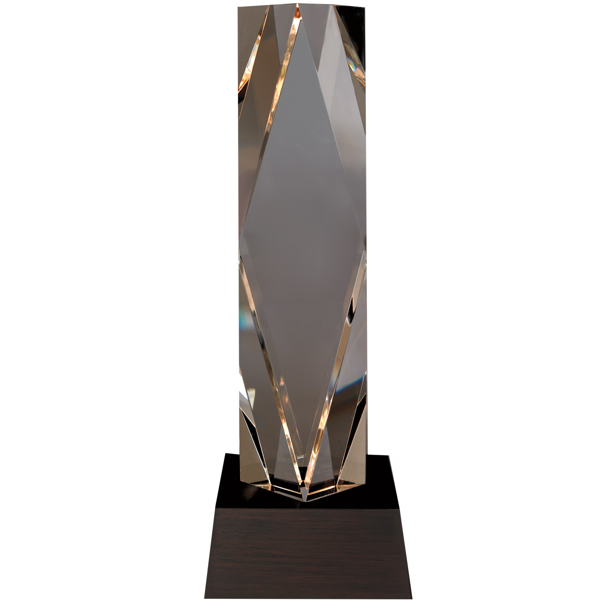 Clear Dramatis Award with Lighted Base