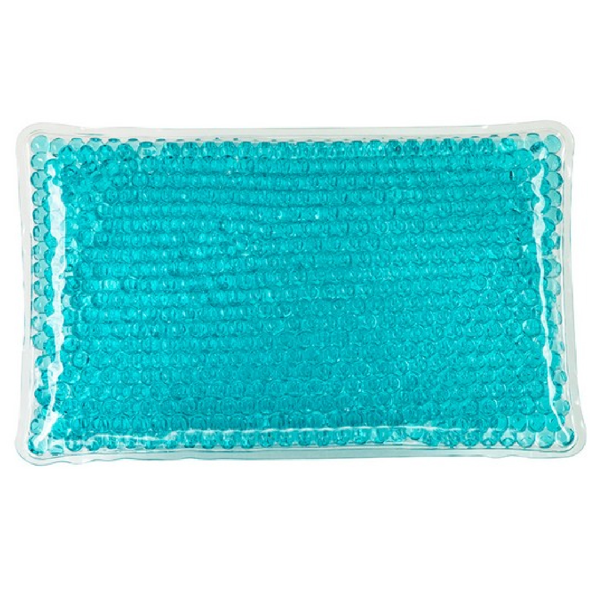 Aqua Full Color Rectangle Hot/Cold Pack