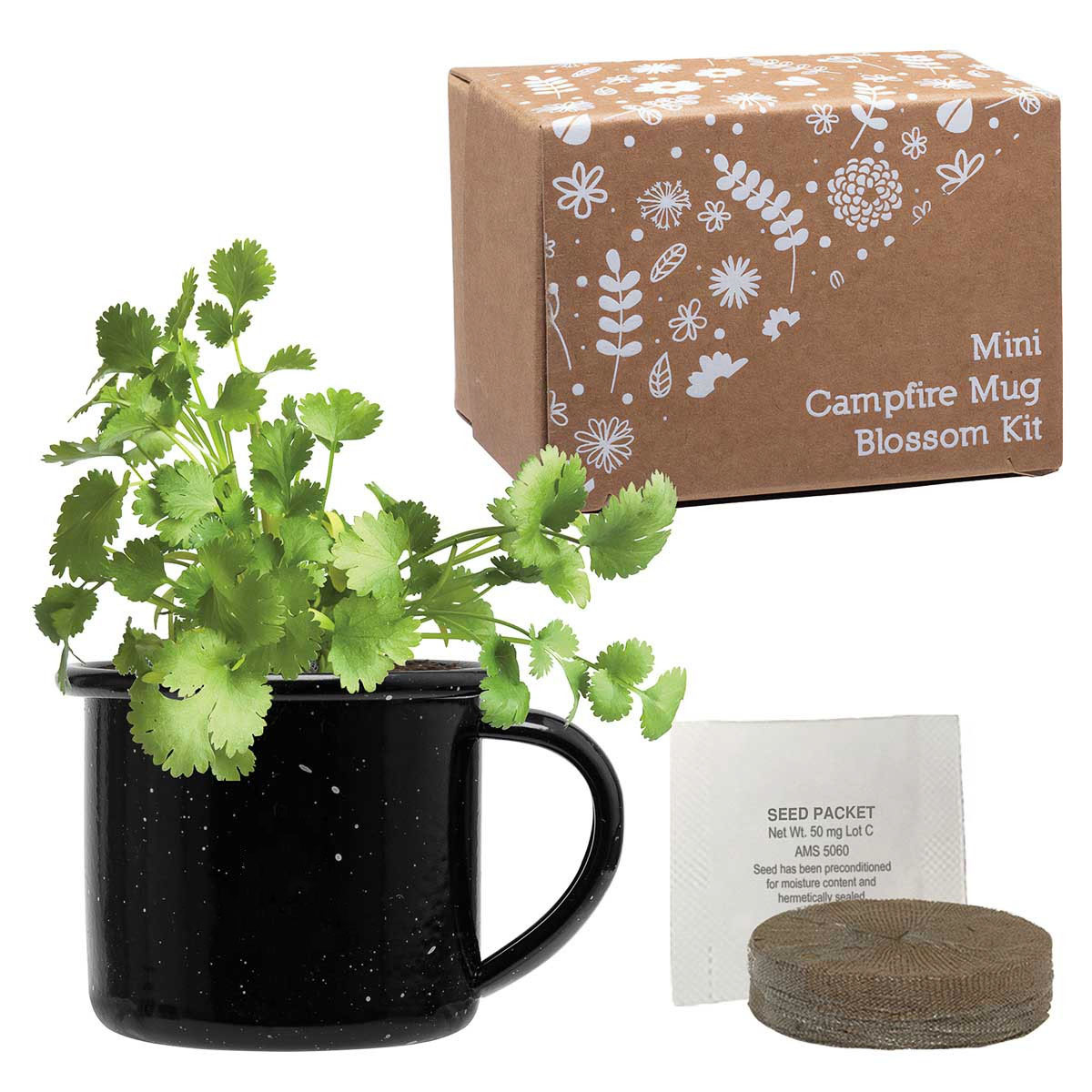 Black Mini Campfire Mug Blossom Kit 