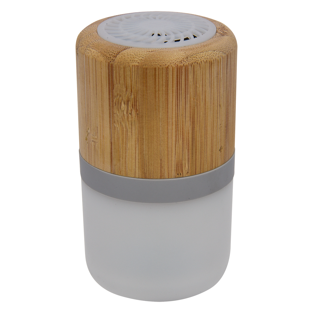 Bamboo and White Bamboo Wireless Light Up Speaker