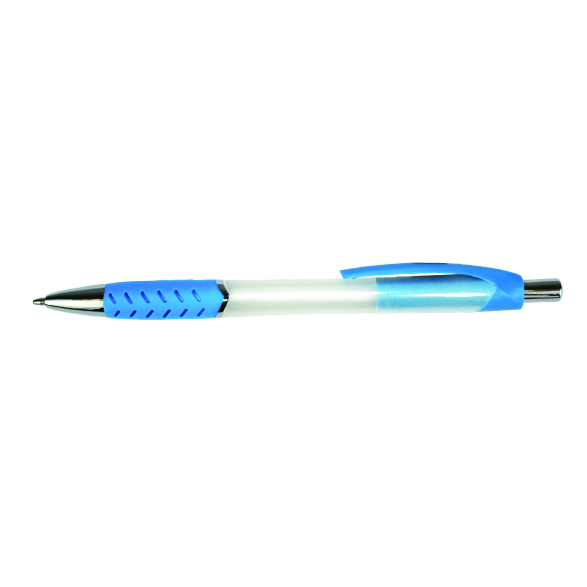 Neon Blue Nite Glow Grip Pen