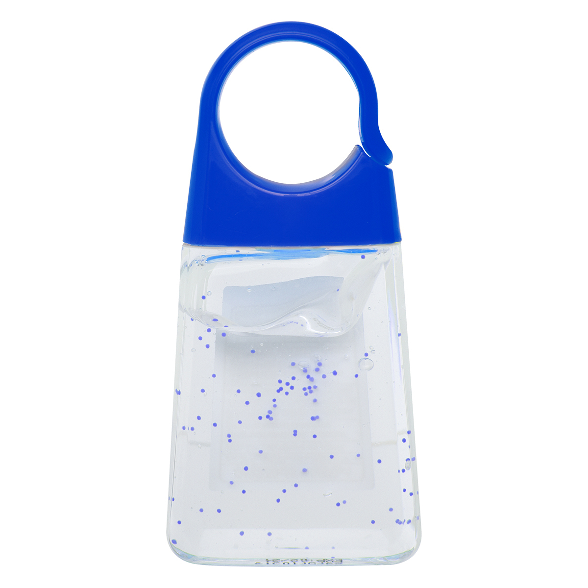 Blue Hand Sanitizer with Color Moisture Beads