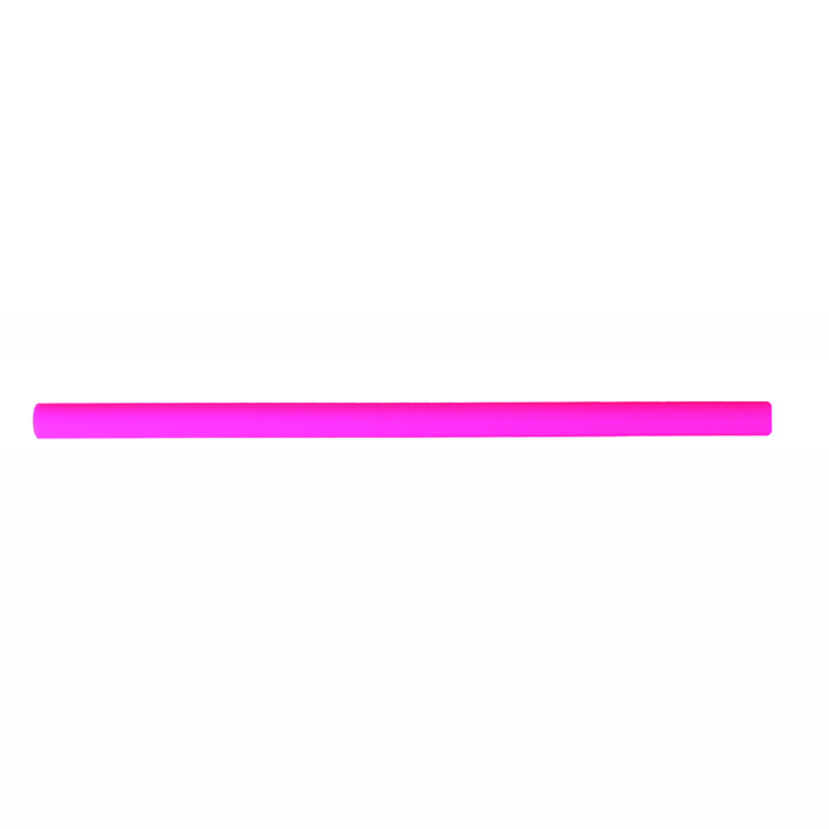 Pink Silicone Straw