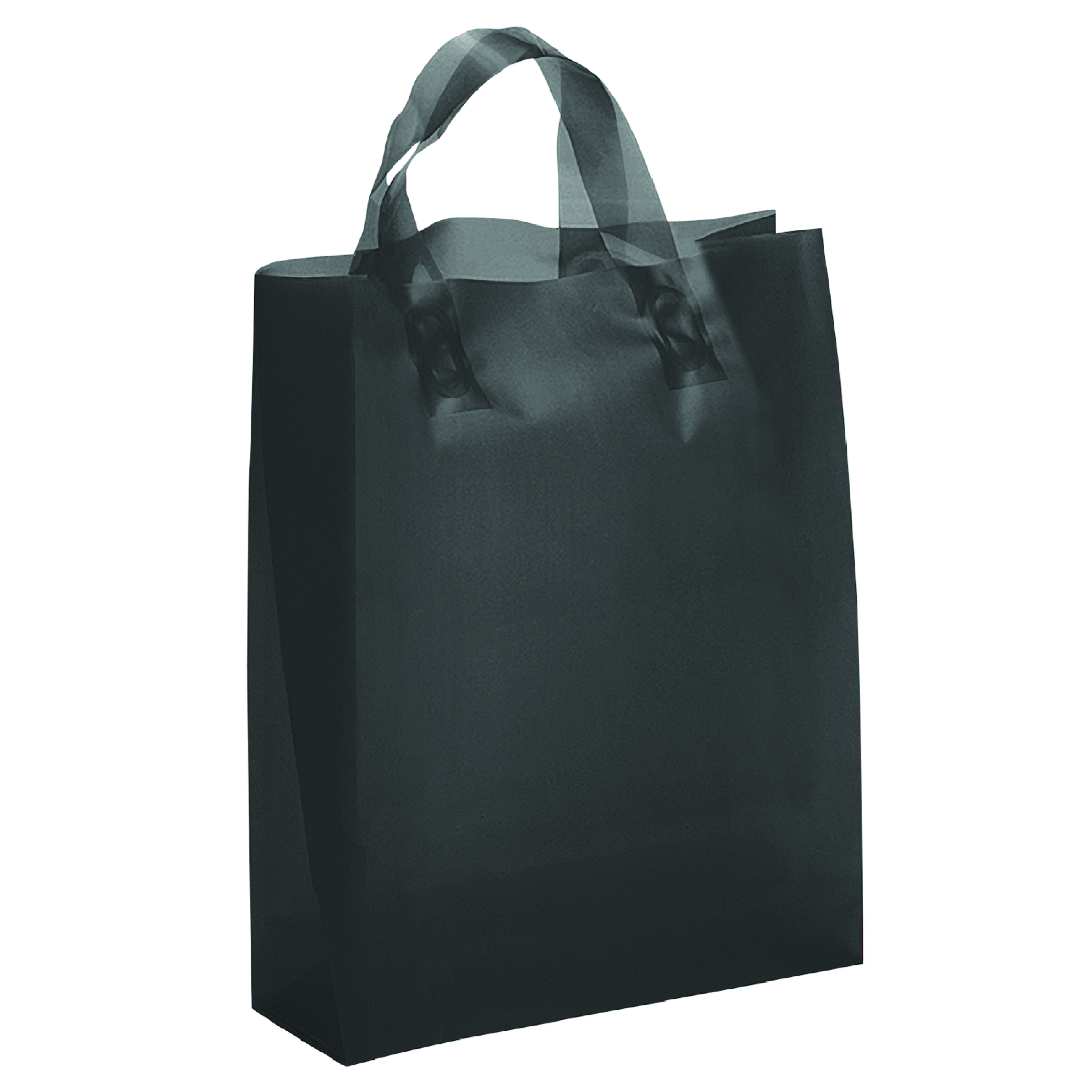 Black Lily Frosted Brite Shopper Bag
