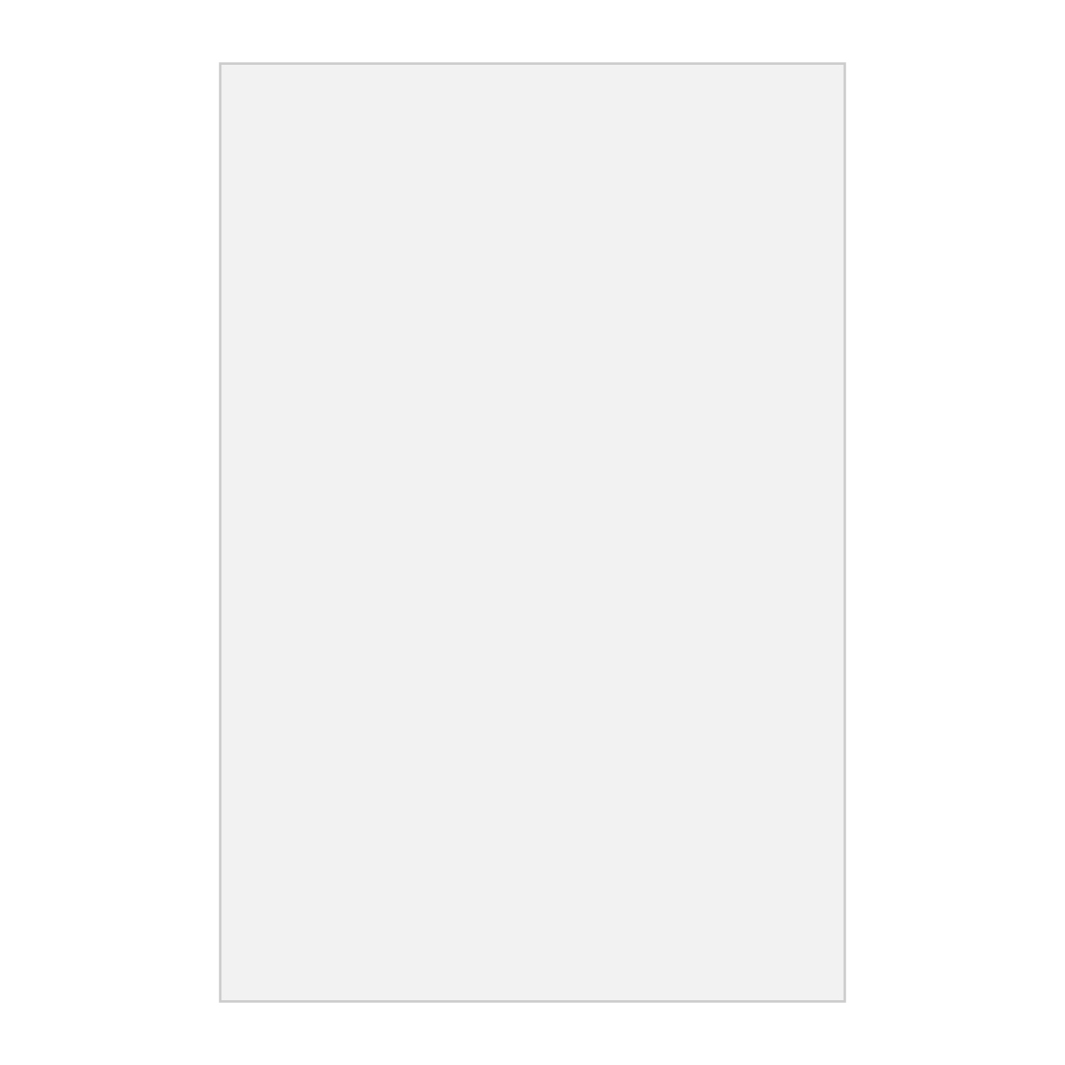 White 4" x 6" Adhesive Sticky Notepad - 25 Sheets